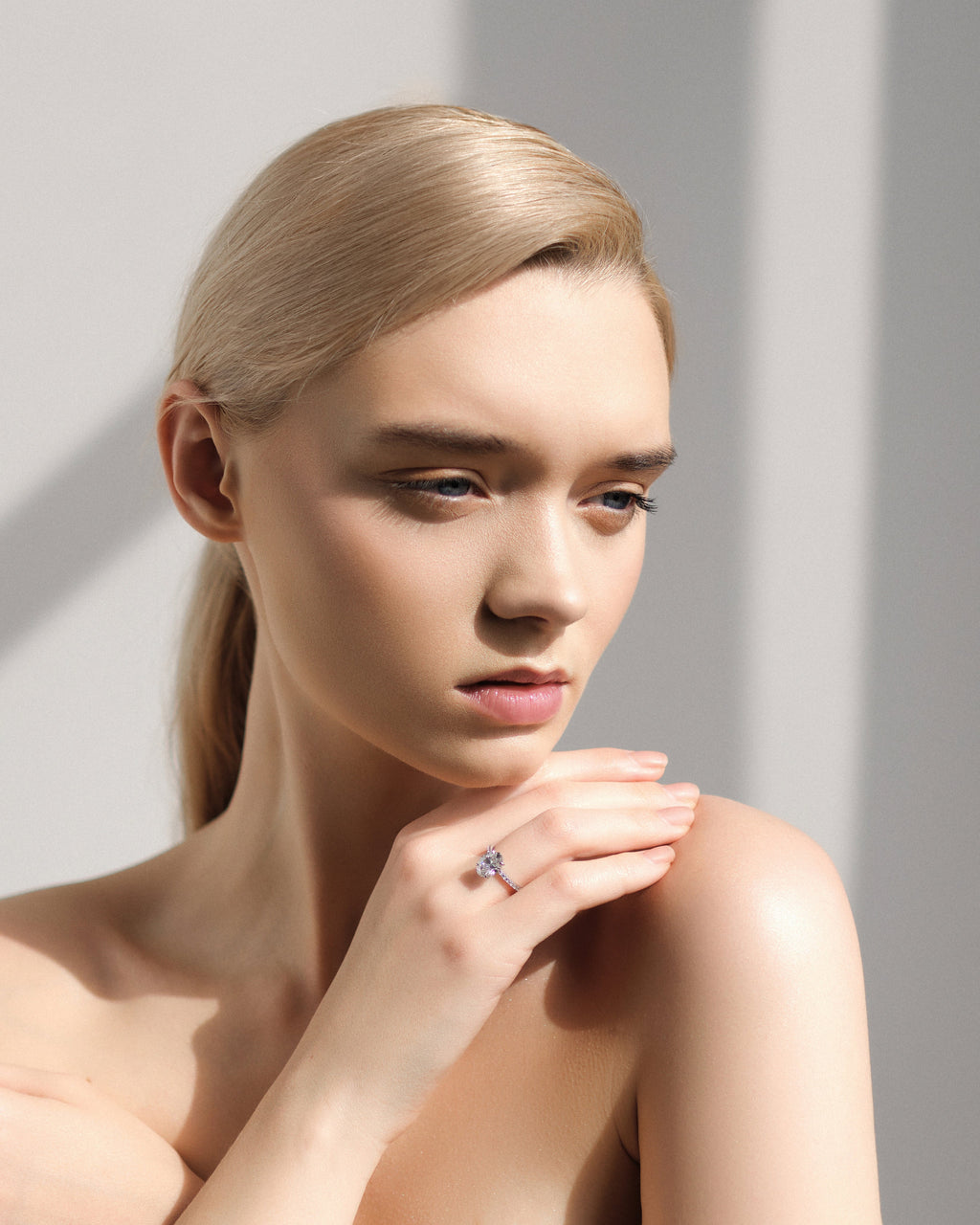 Ayo – solitaire taille ovale