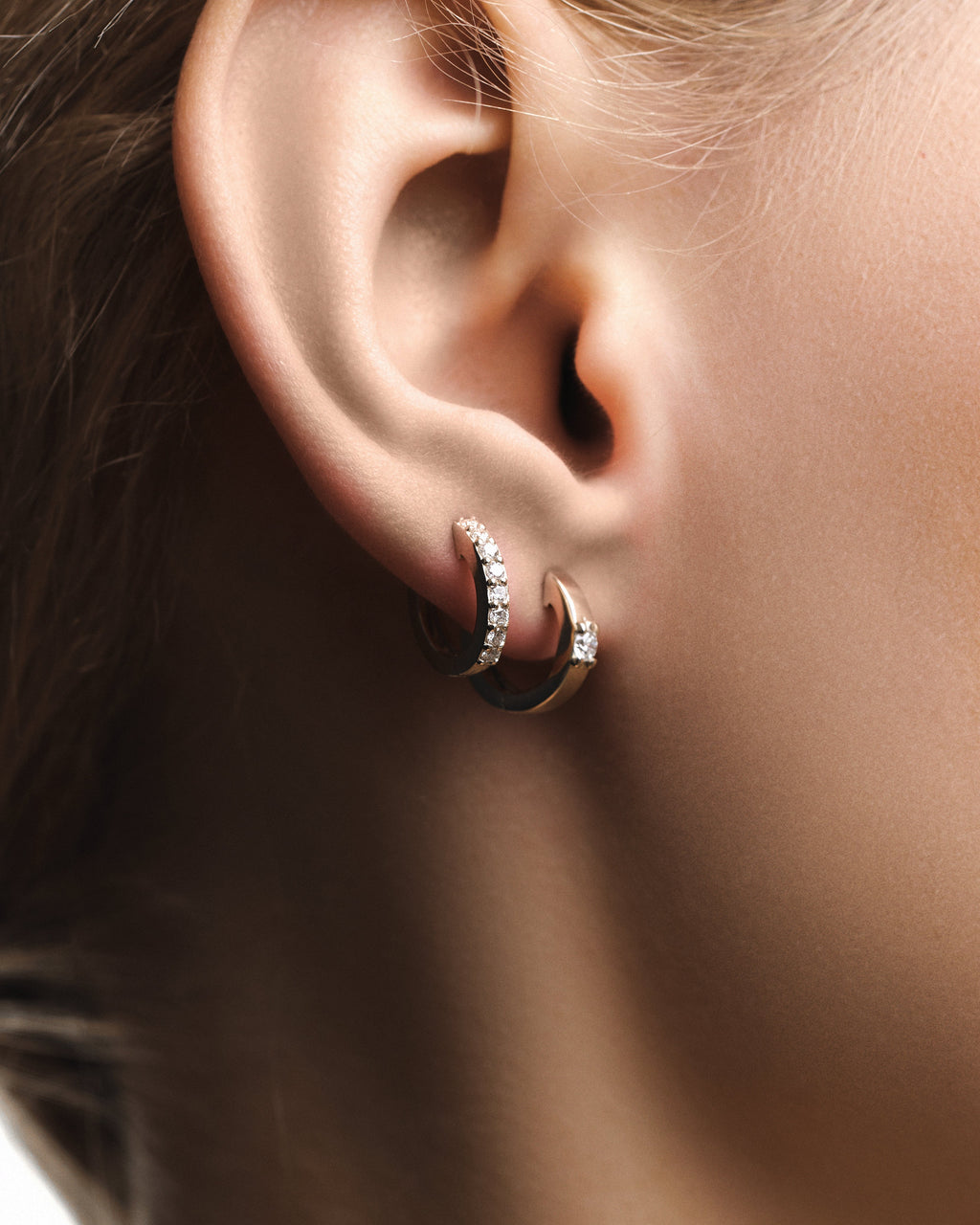 Huggie Diamant unique