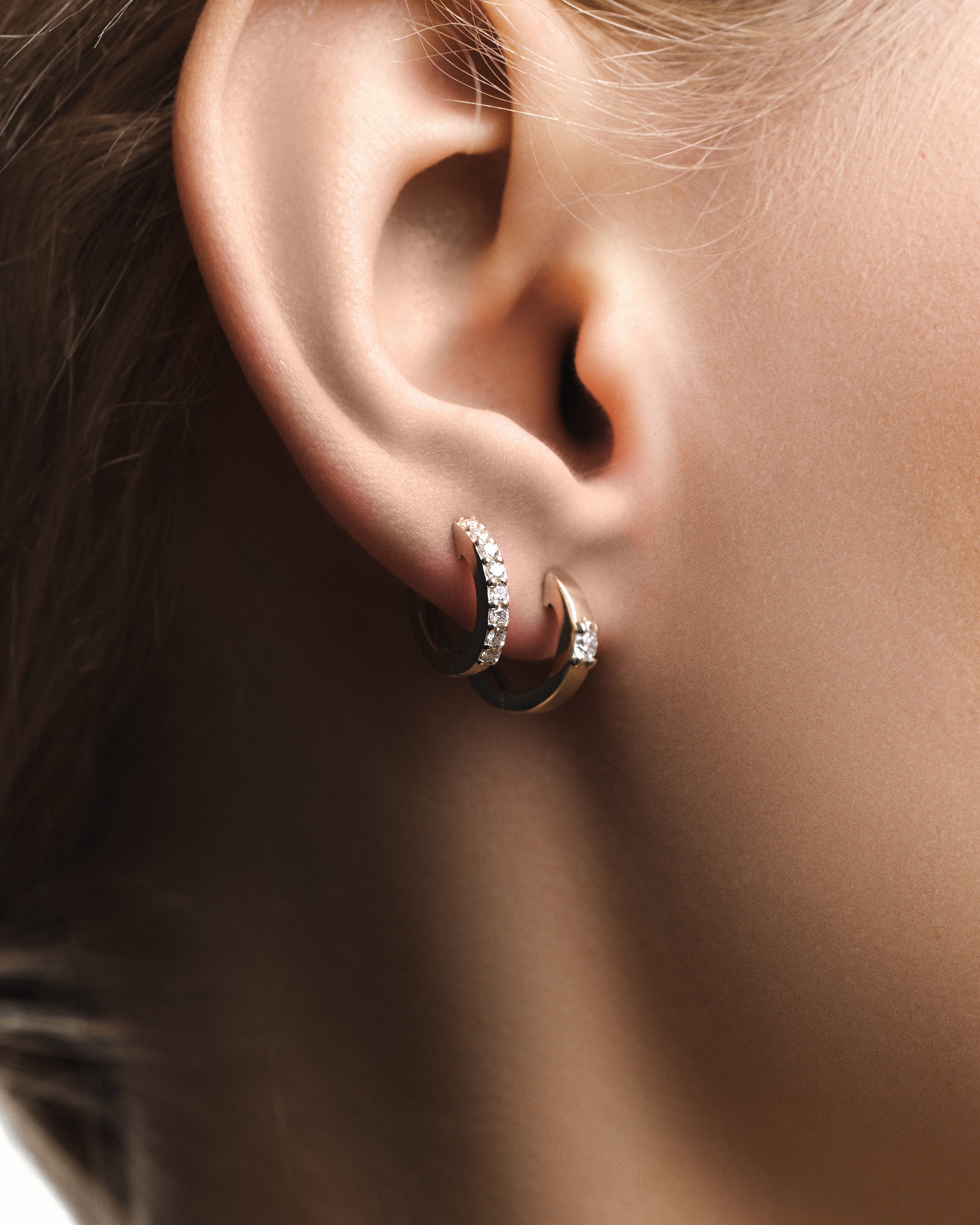 Huggie Diamant unique