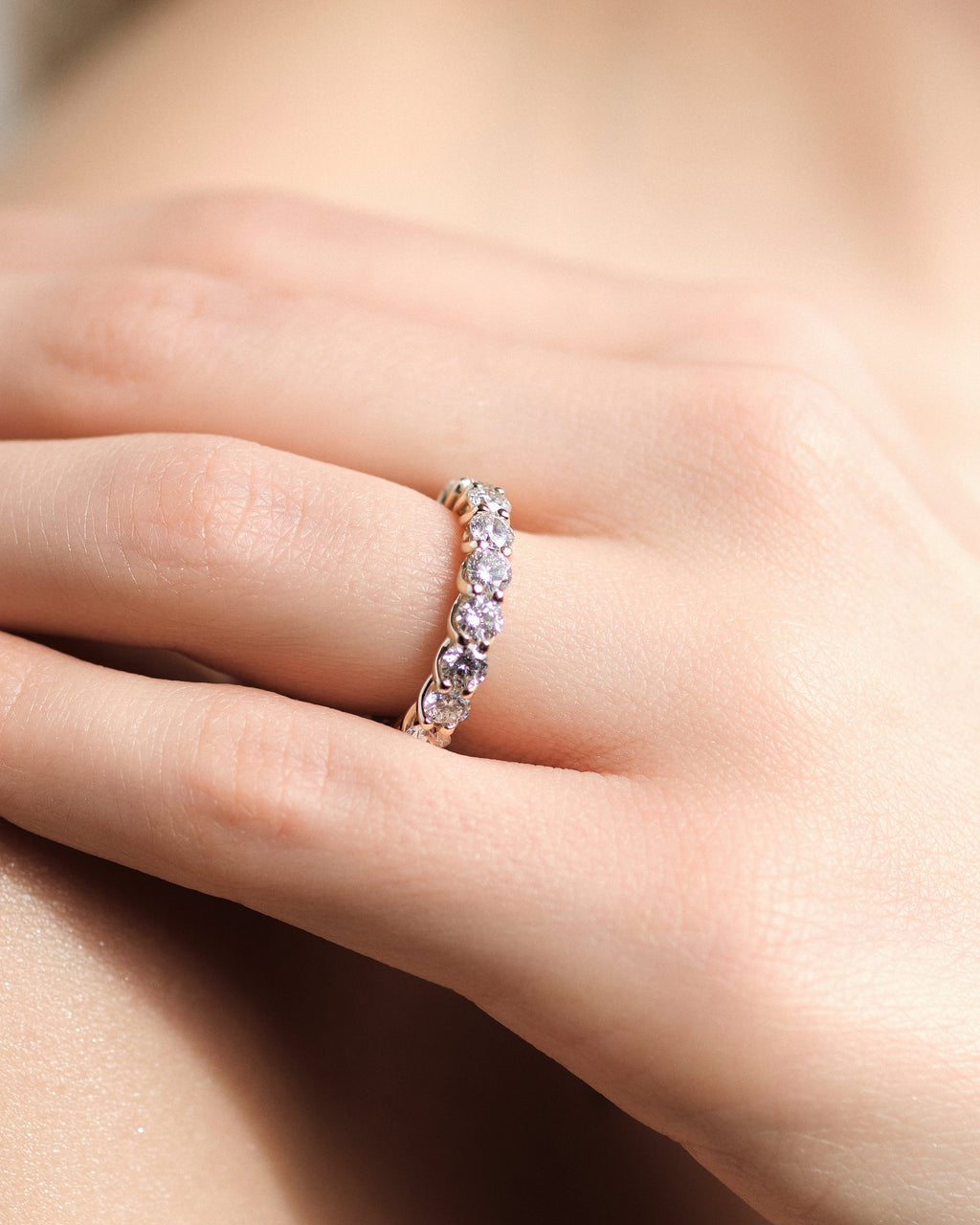 Bague Éternité trellis