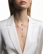 Collier trio Émeraude