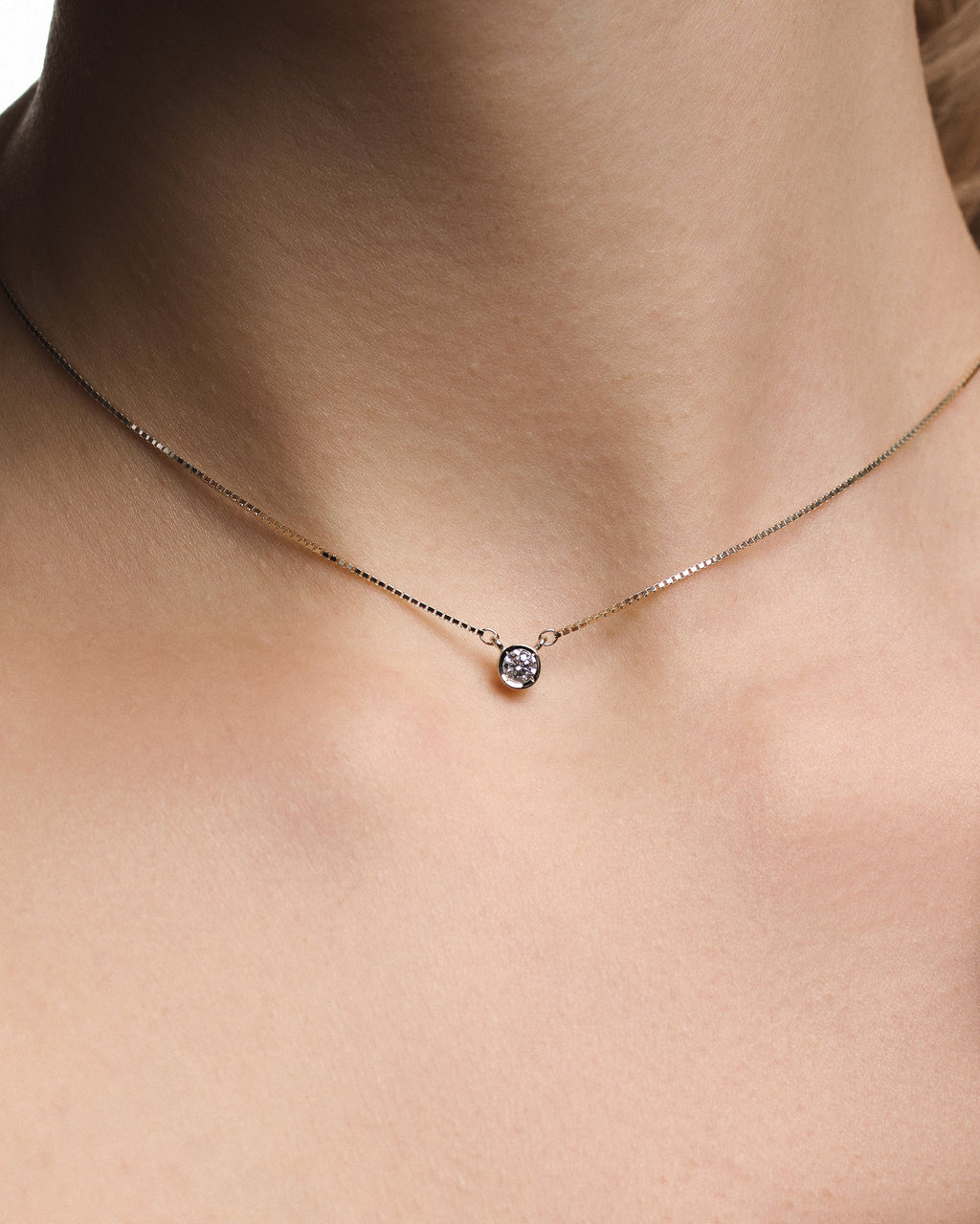 Collier solitaire Lév
