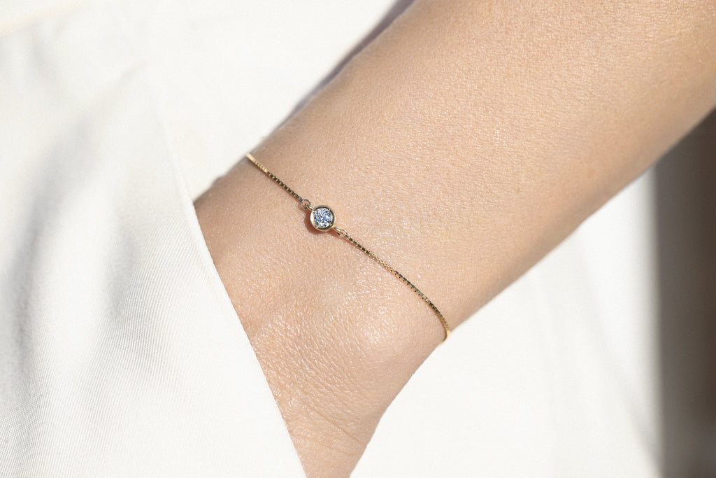 Bracelet solitaire Lév