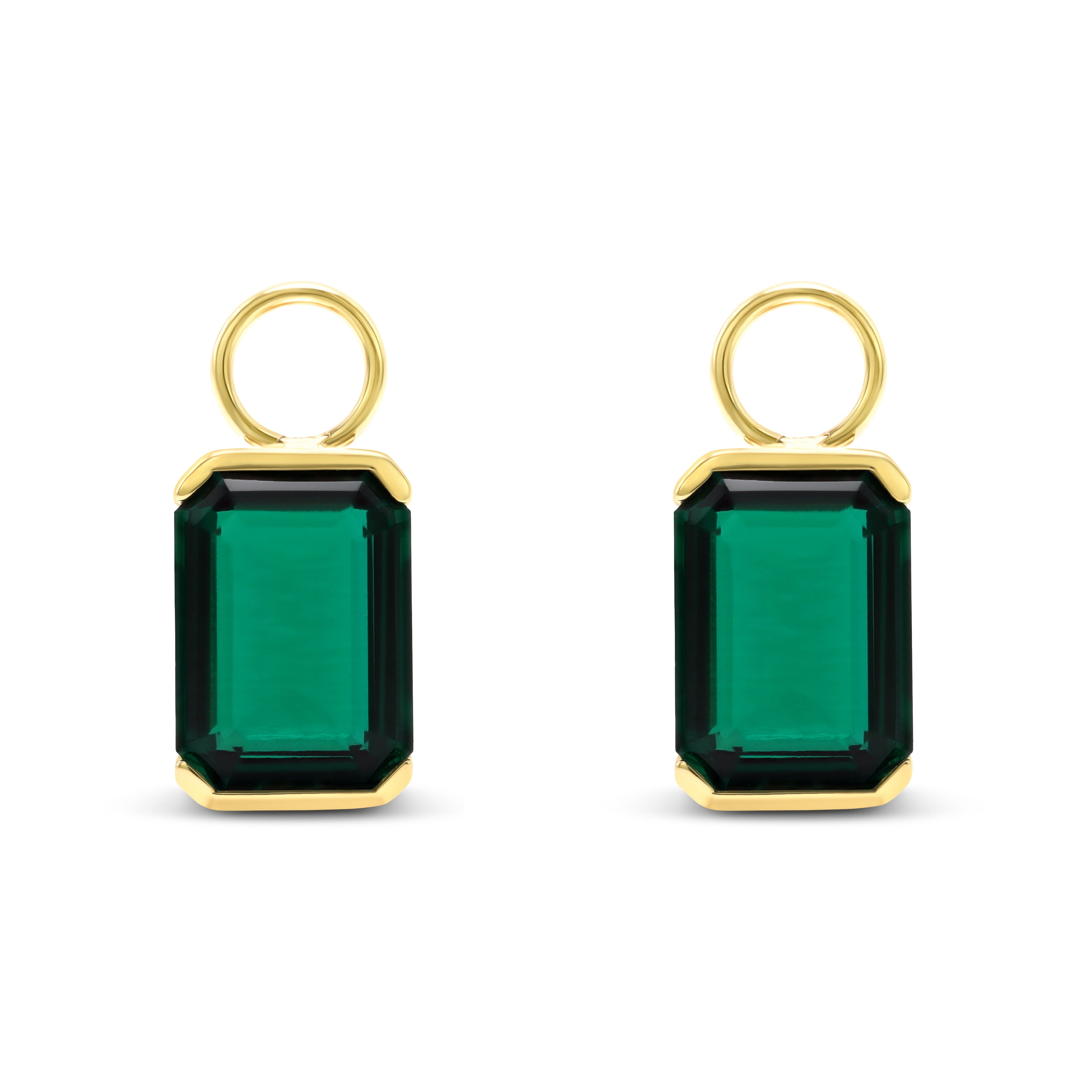 Huggie charm - Émeraude