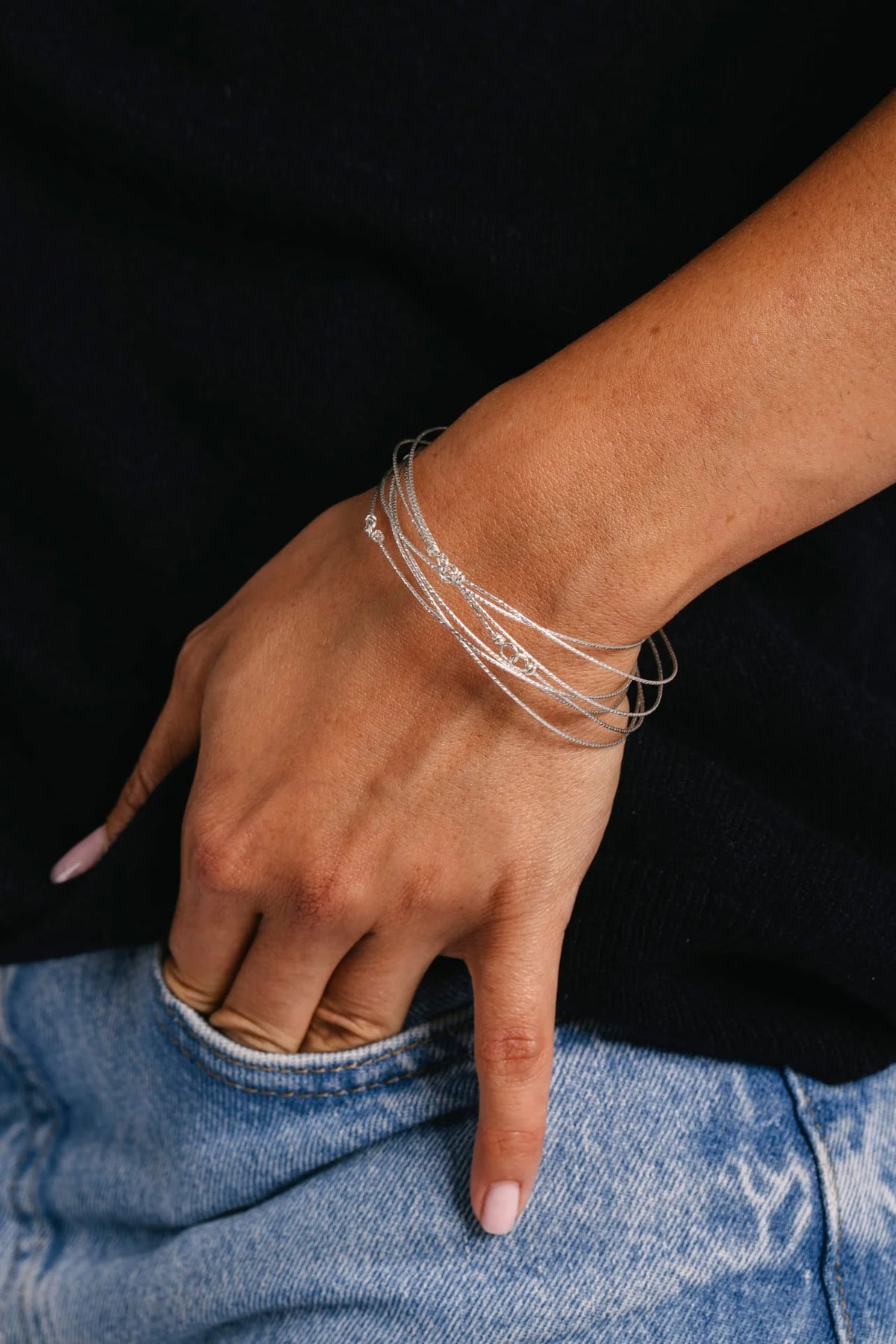 Bracelet jonc éclat - Argent 925