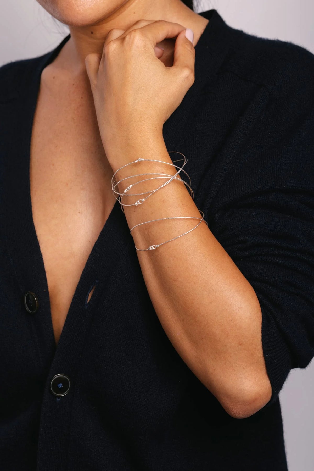 Bracelet jonc éclat - Argent 925