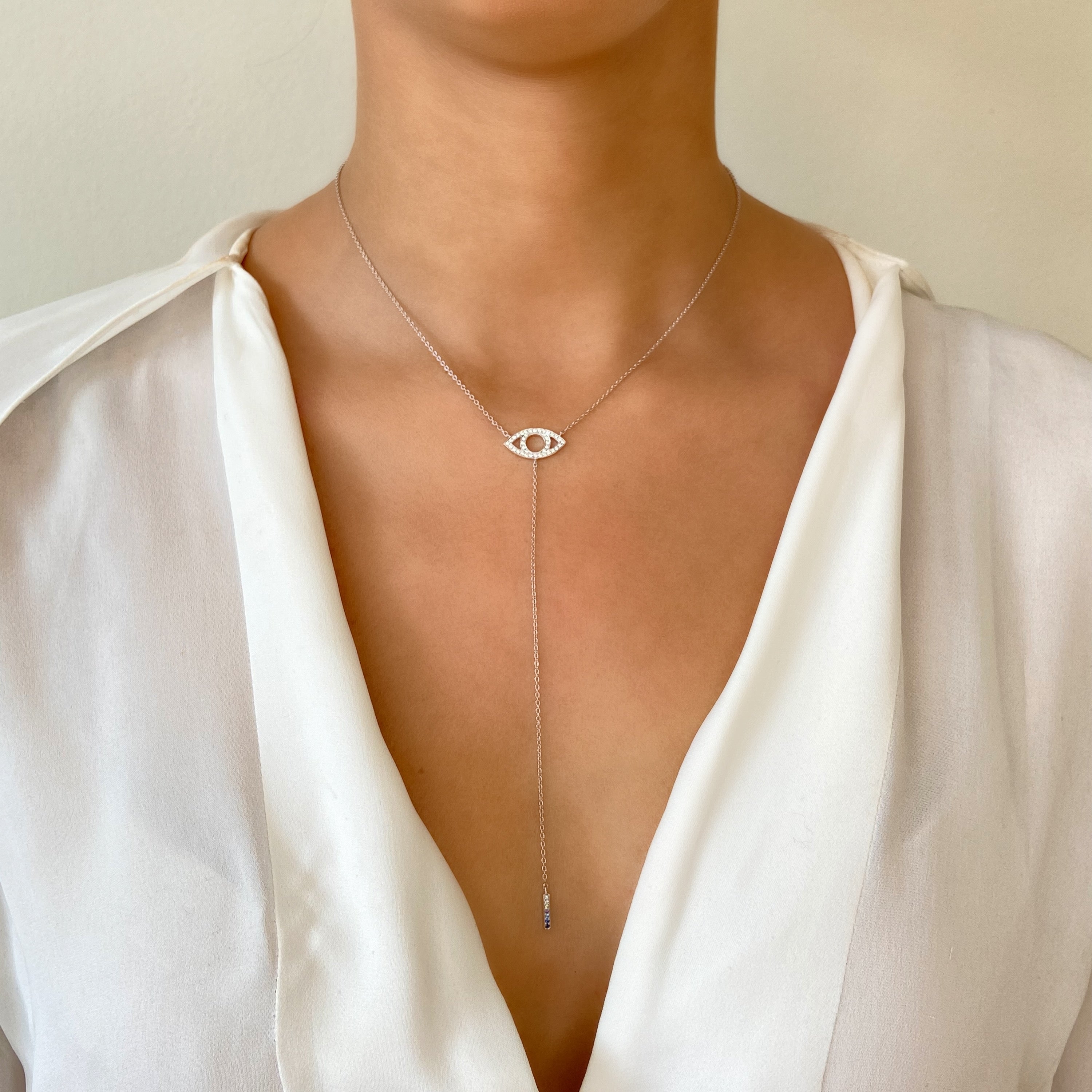 Collier Anima Œil en diamants