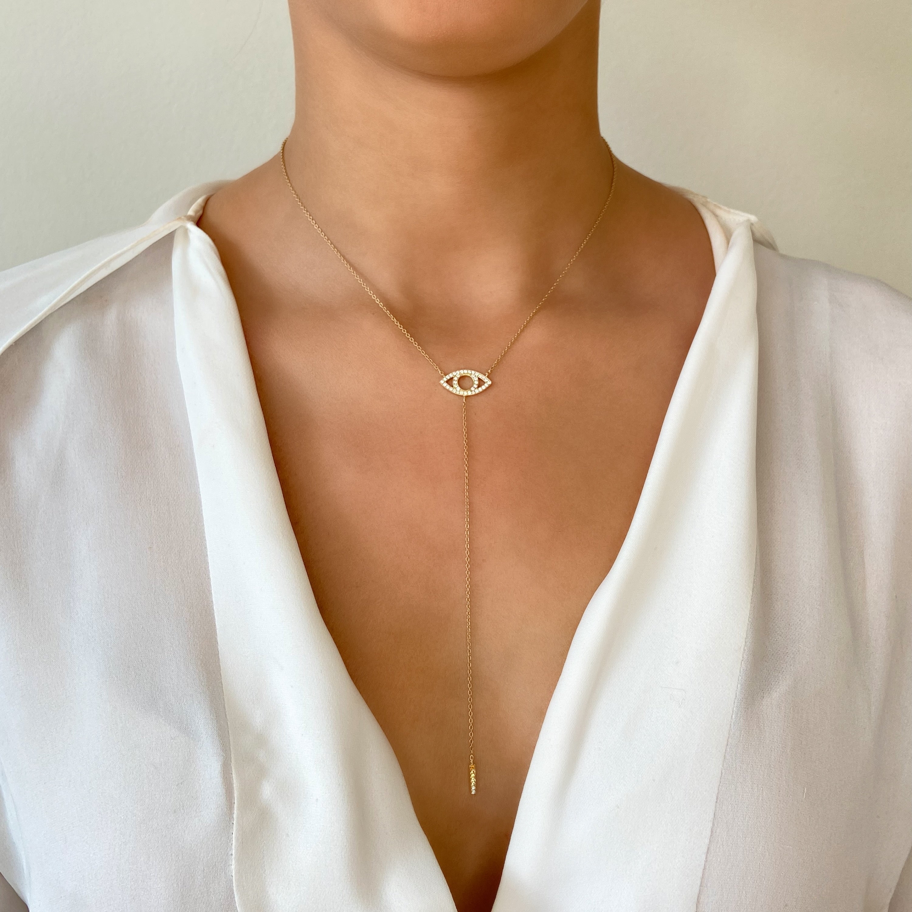 Collier Anima Œil en diamants