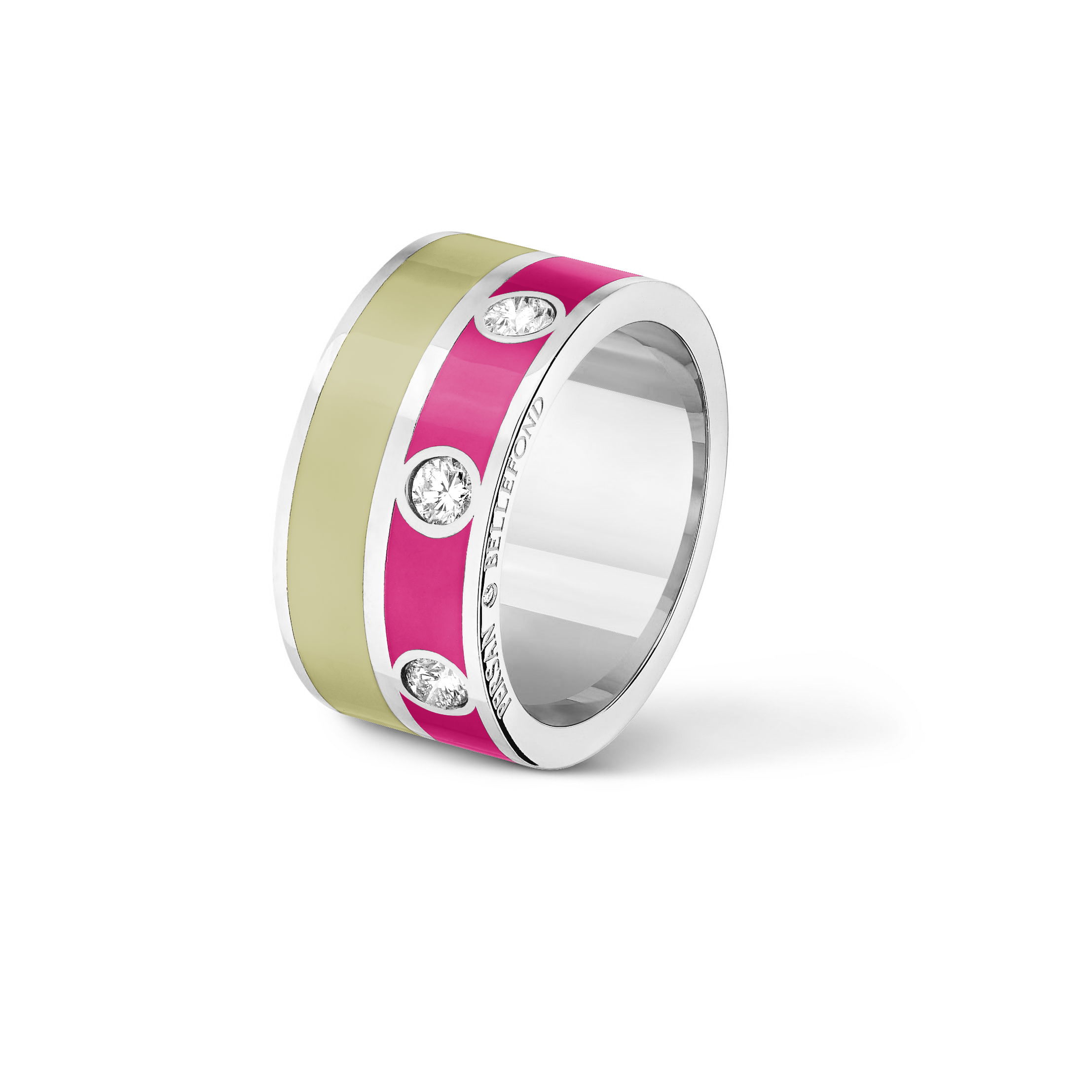 Bague Double 3 diamants