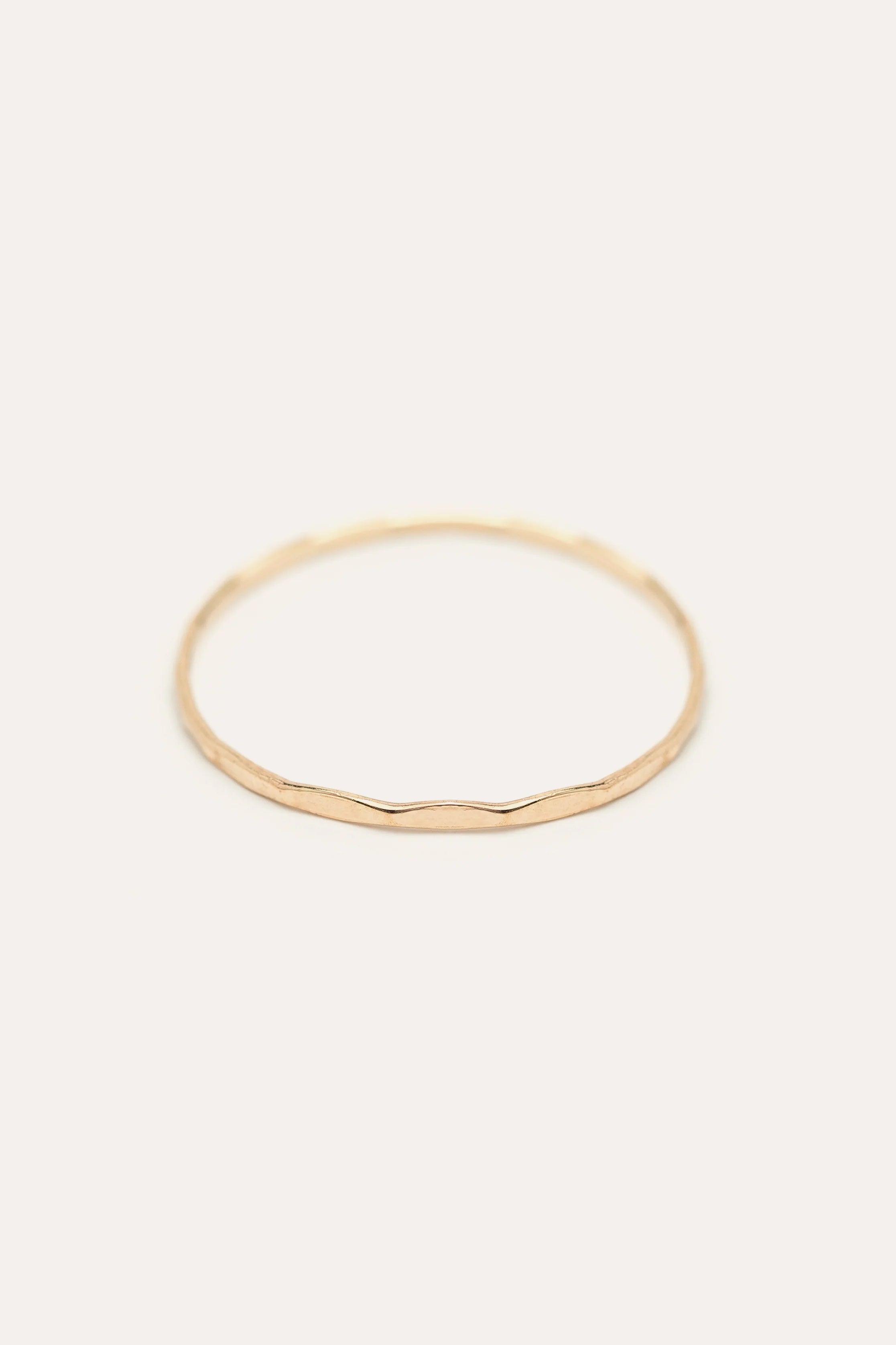 Bague Martelé diffus