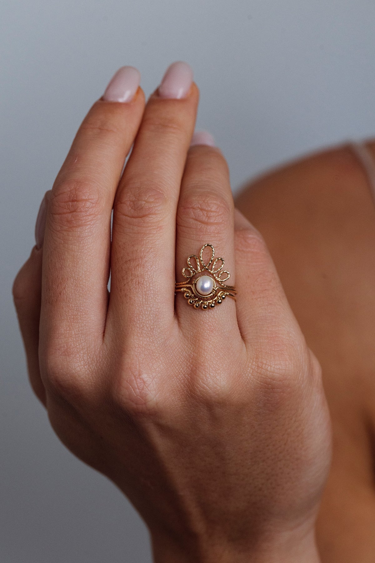 Bague Pétale éclat