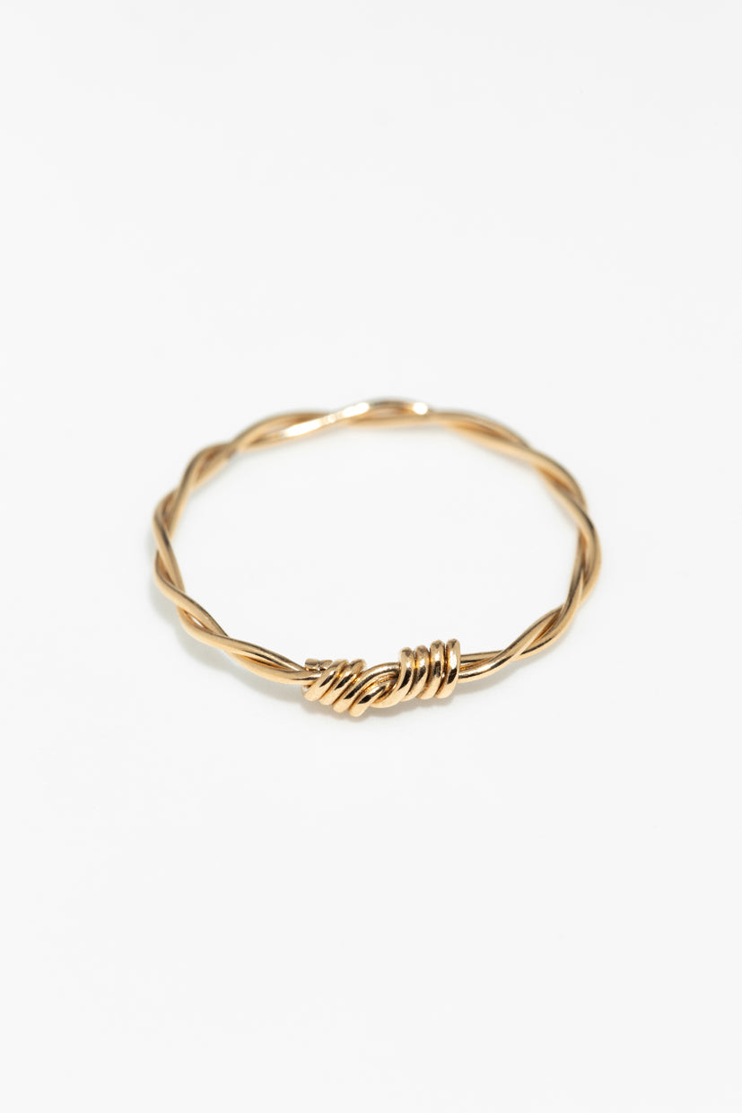 Bague Torsade