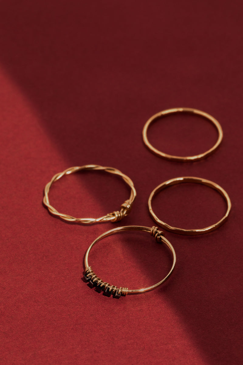 Bague Torsade
