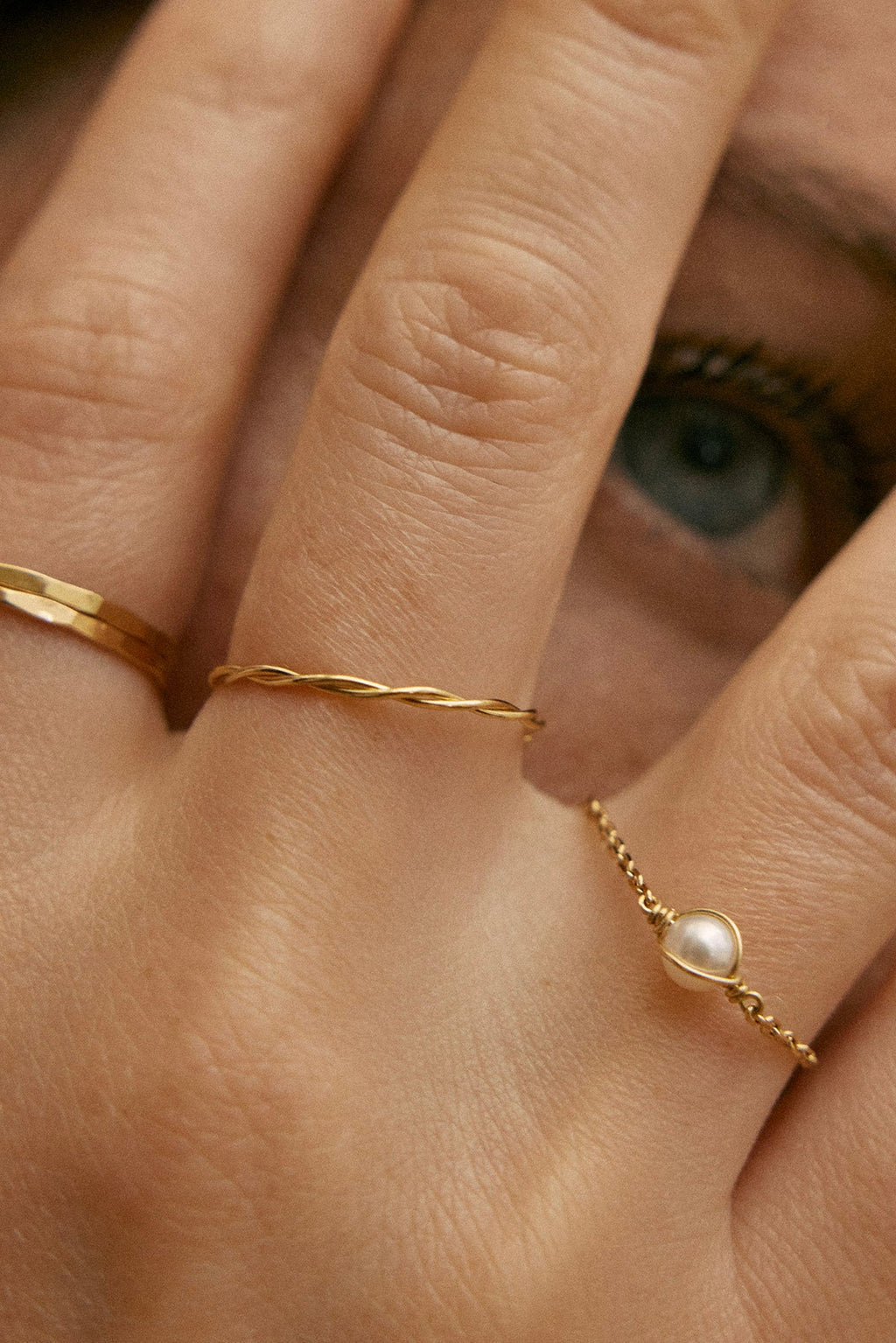 Bague Torsade