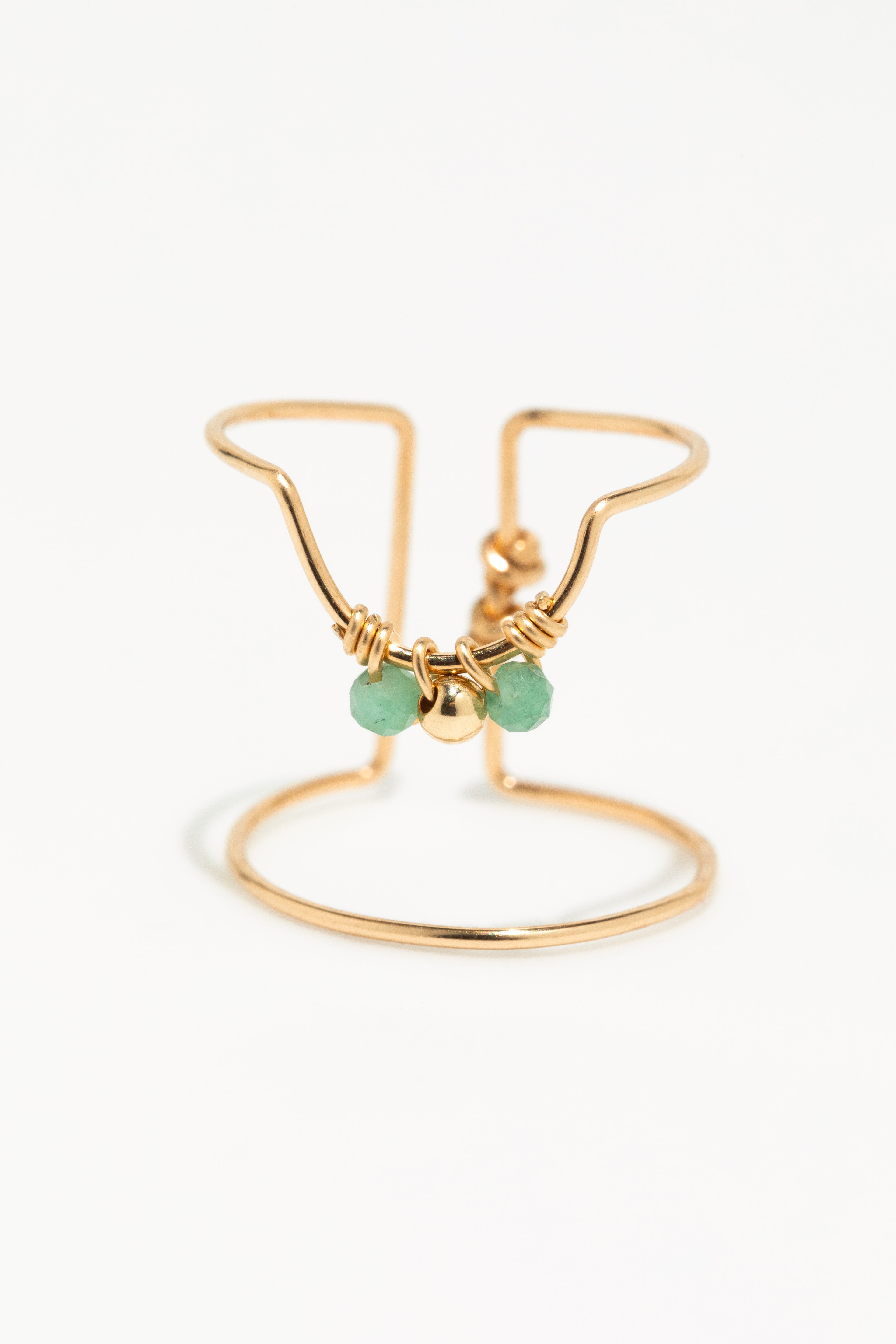 Bague d'ongle Tissage