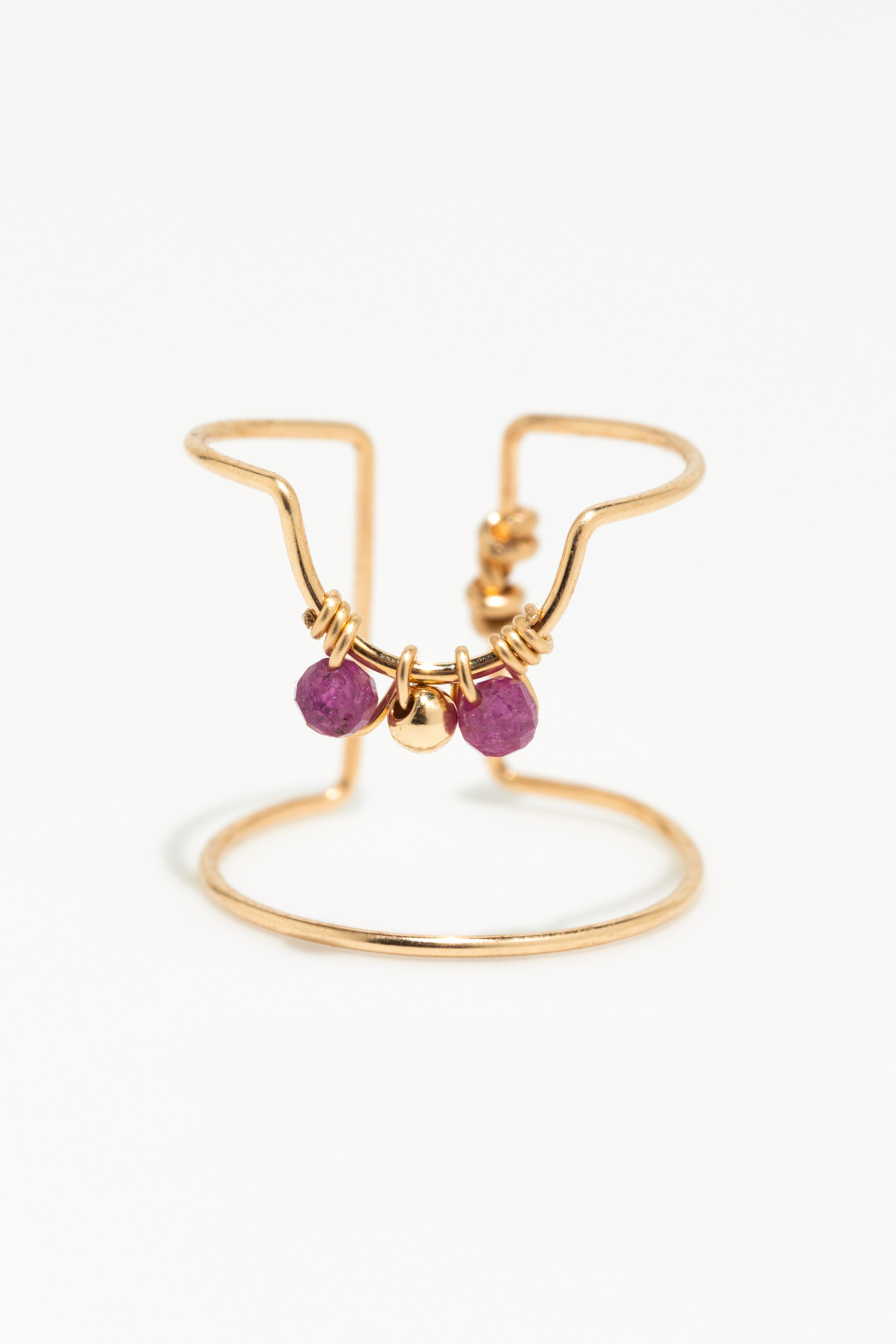 Bague d'ongle Tissage