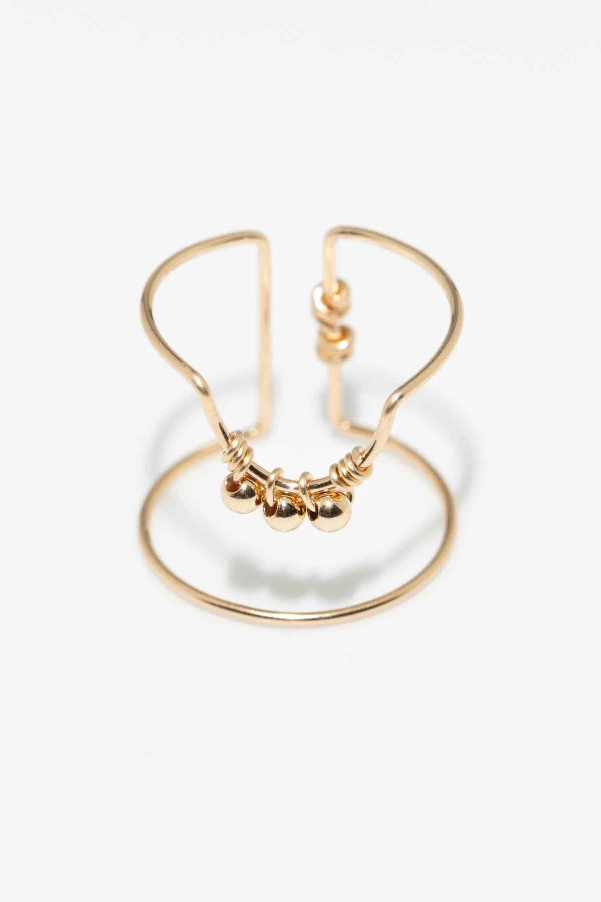 Bague d'ongle Tissage