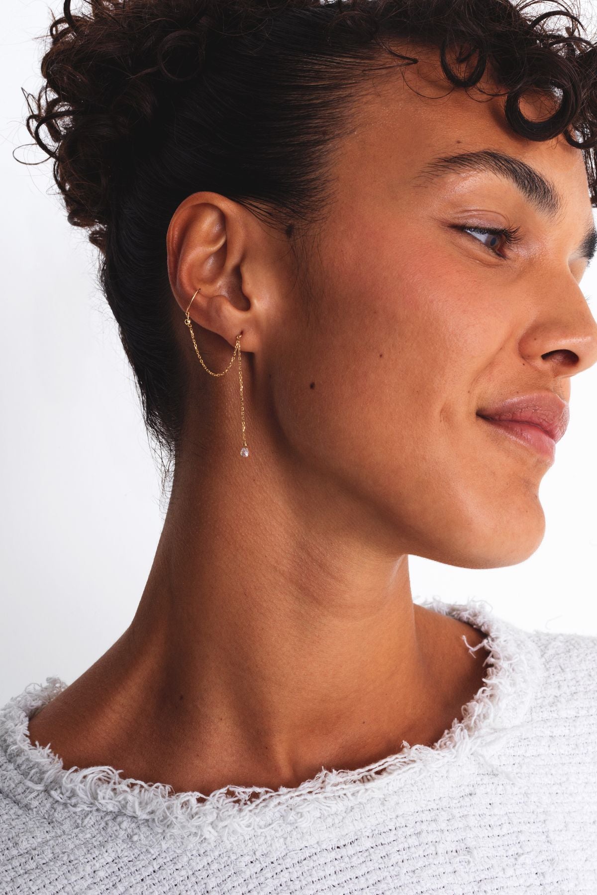 Boucle d'oreille Cléa