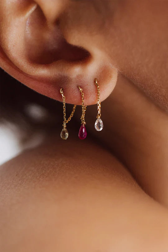 Boucle d'oreille chaîne Mia essentiel