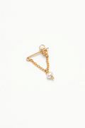 Boucle d'oreille chaînette Anna
