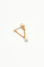 Boucle d'oreille chaînette Anna