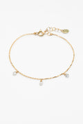 Bracelet chaîne pampille Sofia