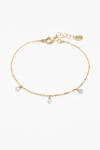 Bracelet chaîne pampille Sofia