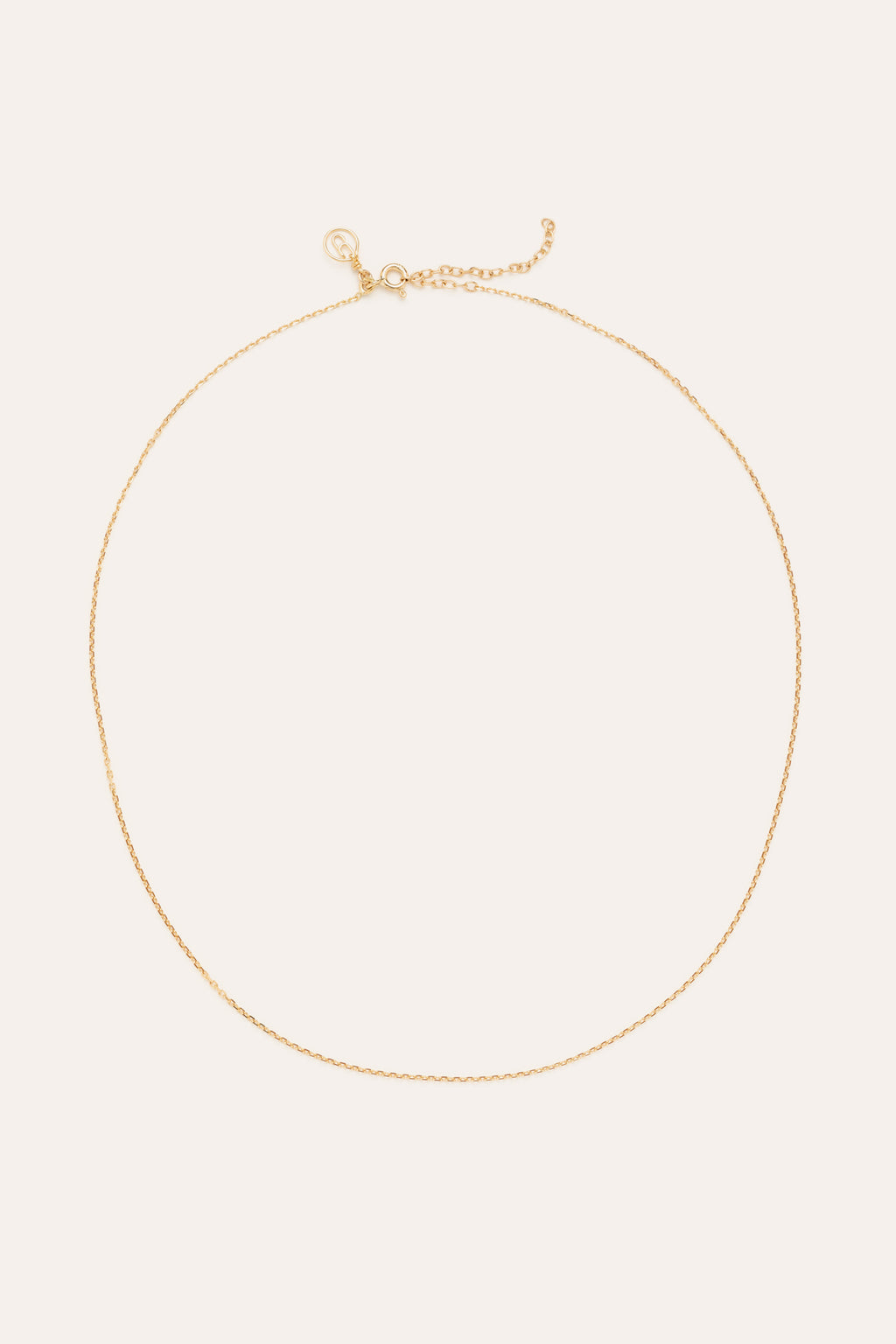 Chaîne fine en or jaune 18 carats