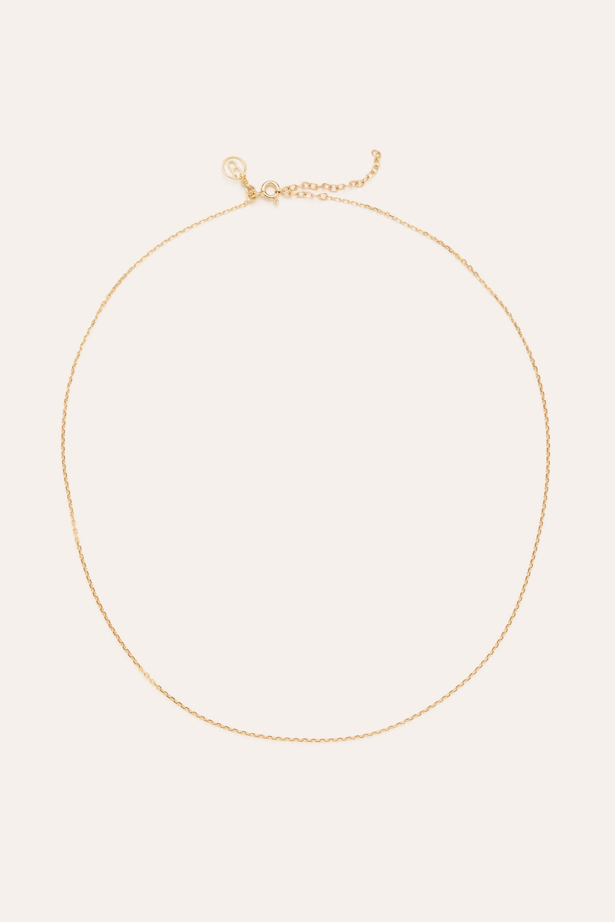 Chaîne fine en or jaune 18 carats