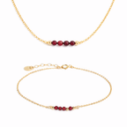 Coffret Théa - Collier & bracelet personnalisable