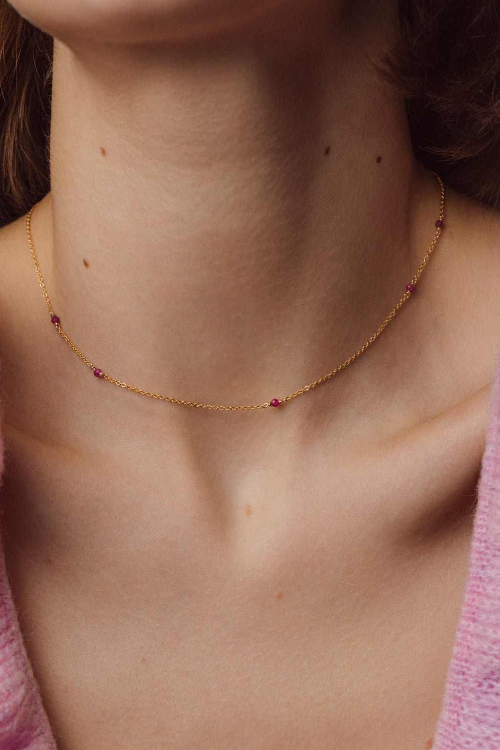 Collier-bracelet double Satellite