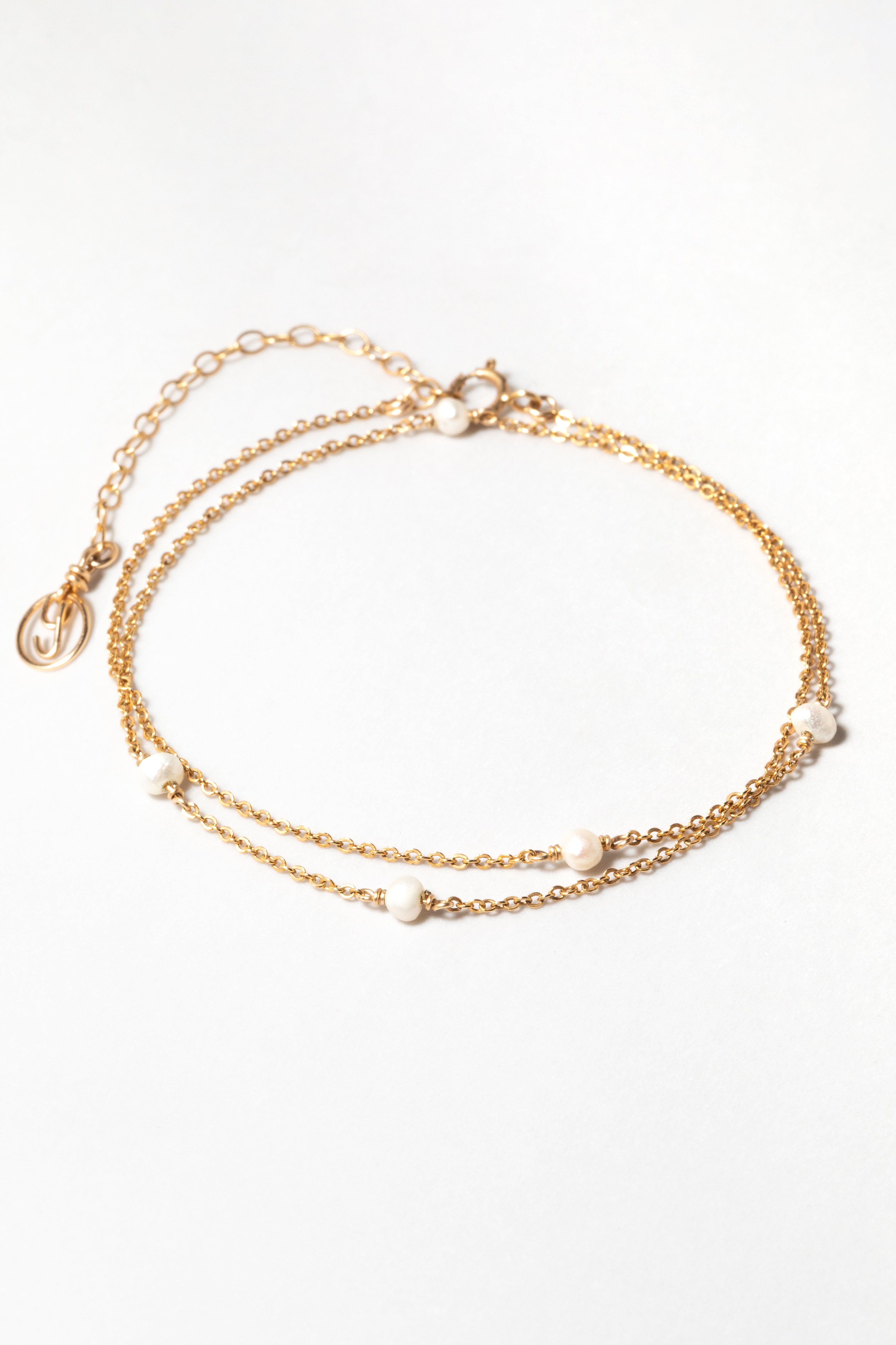Collier-bracelet double Satellite