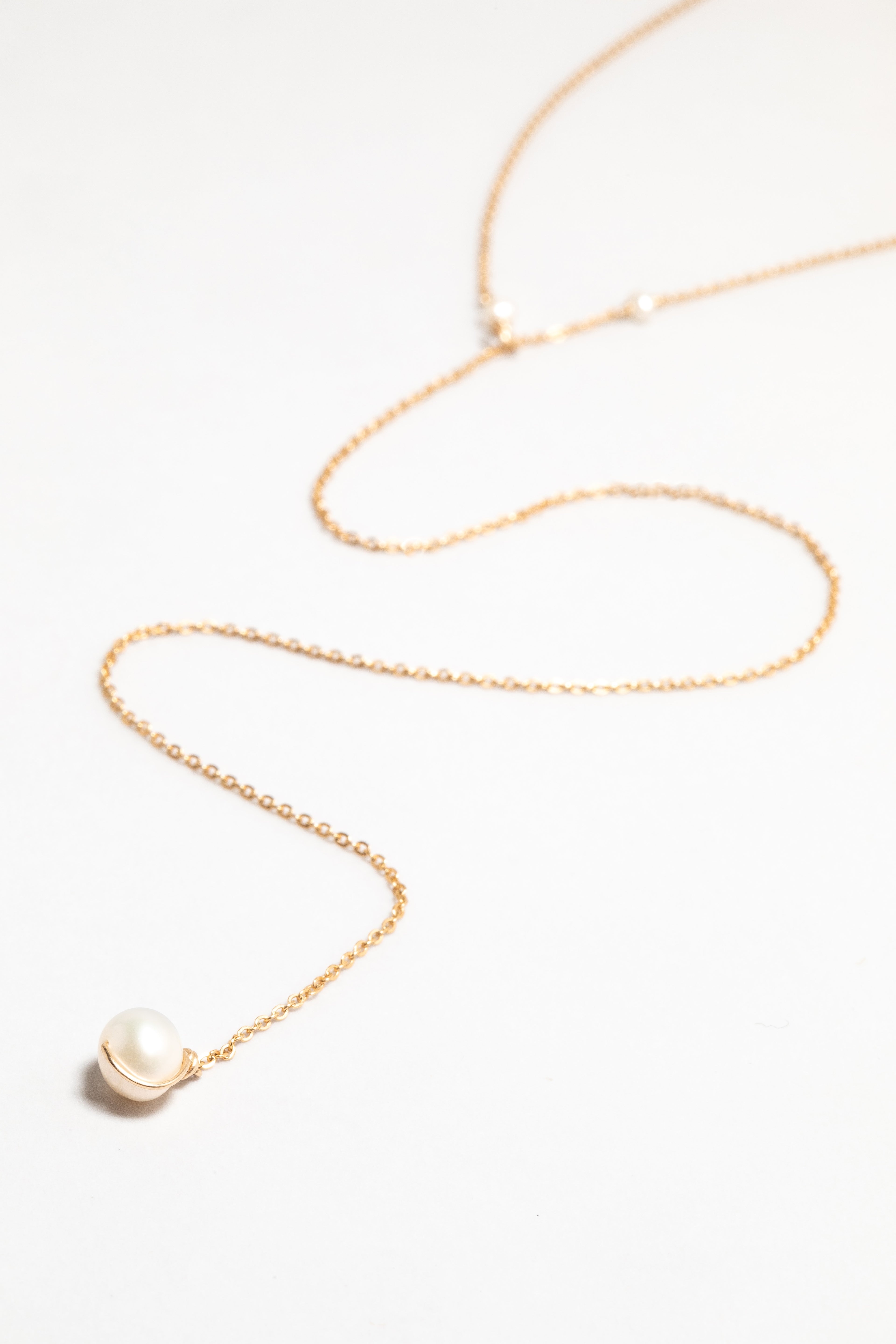 Collier réglable Vice-versa en perle de culture