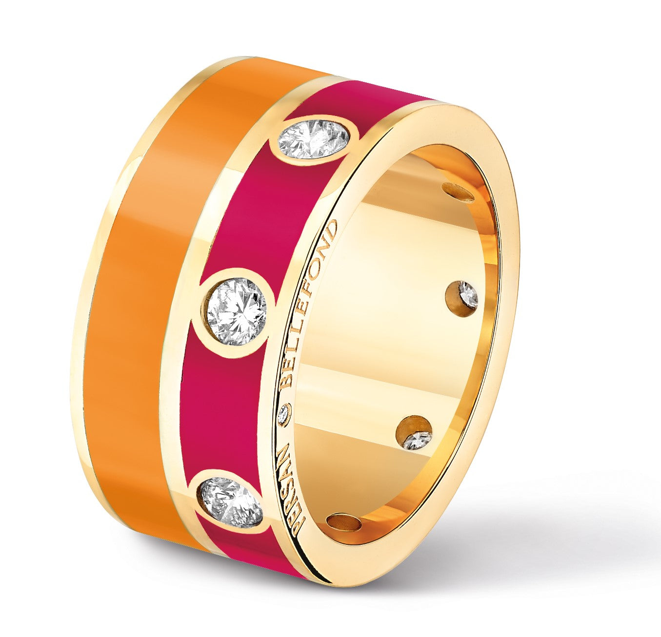 Bague Double 8 diamants