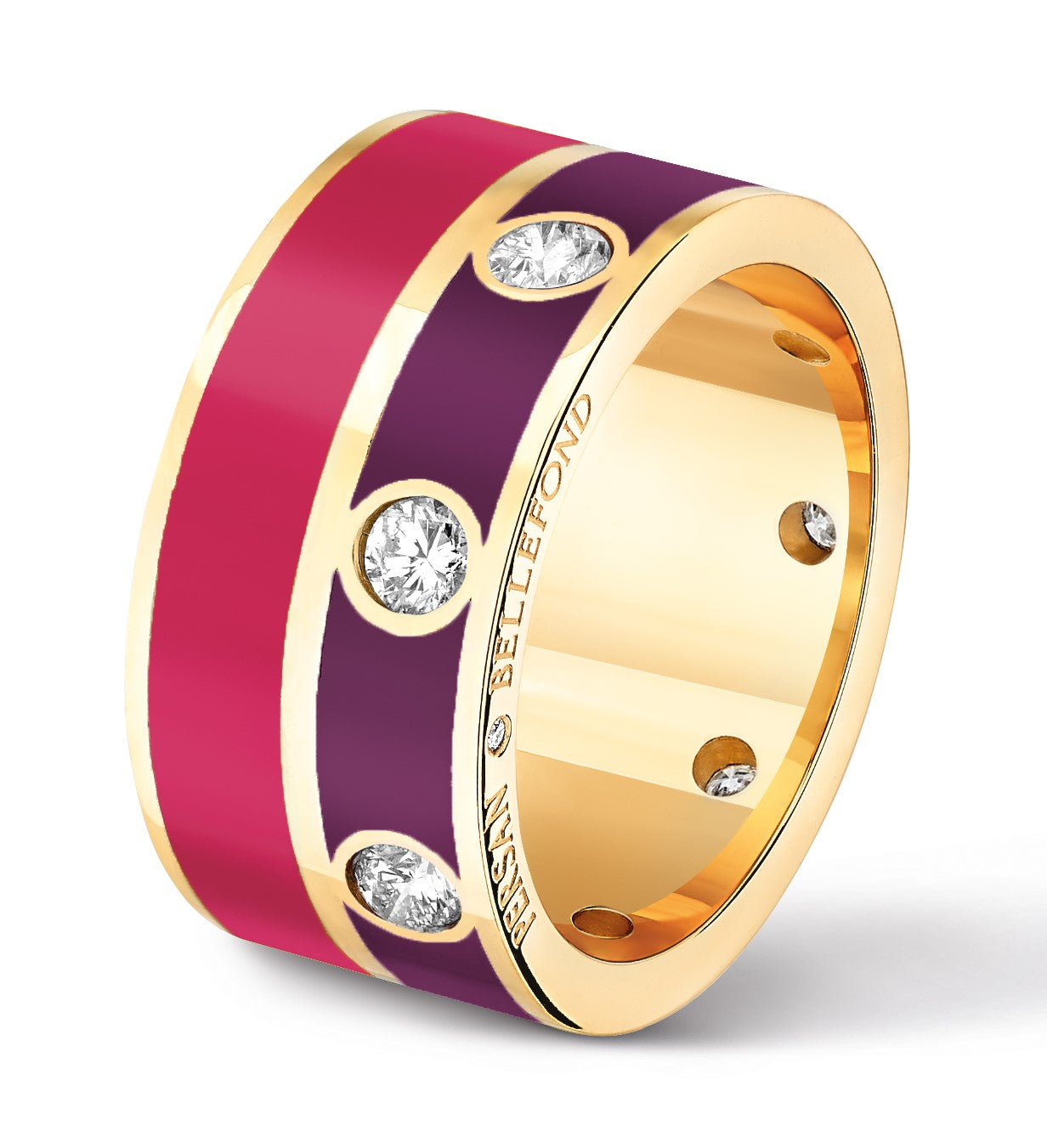 Bague Double 8 diamants