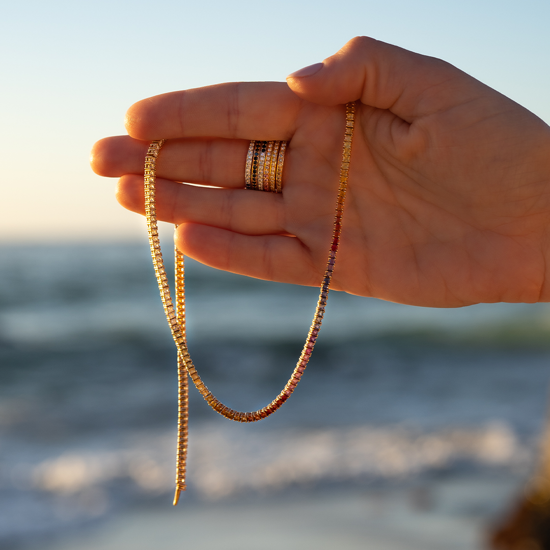 Collier tennis Dusk & Dawn