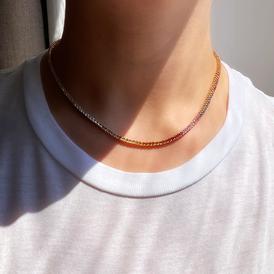 Collier tennis Dusk & Dawn