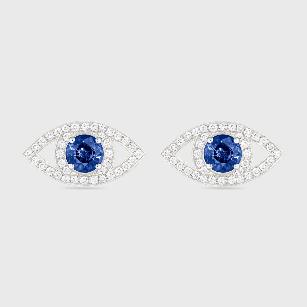 Halo Œil en diamants
