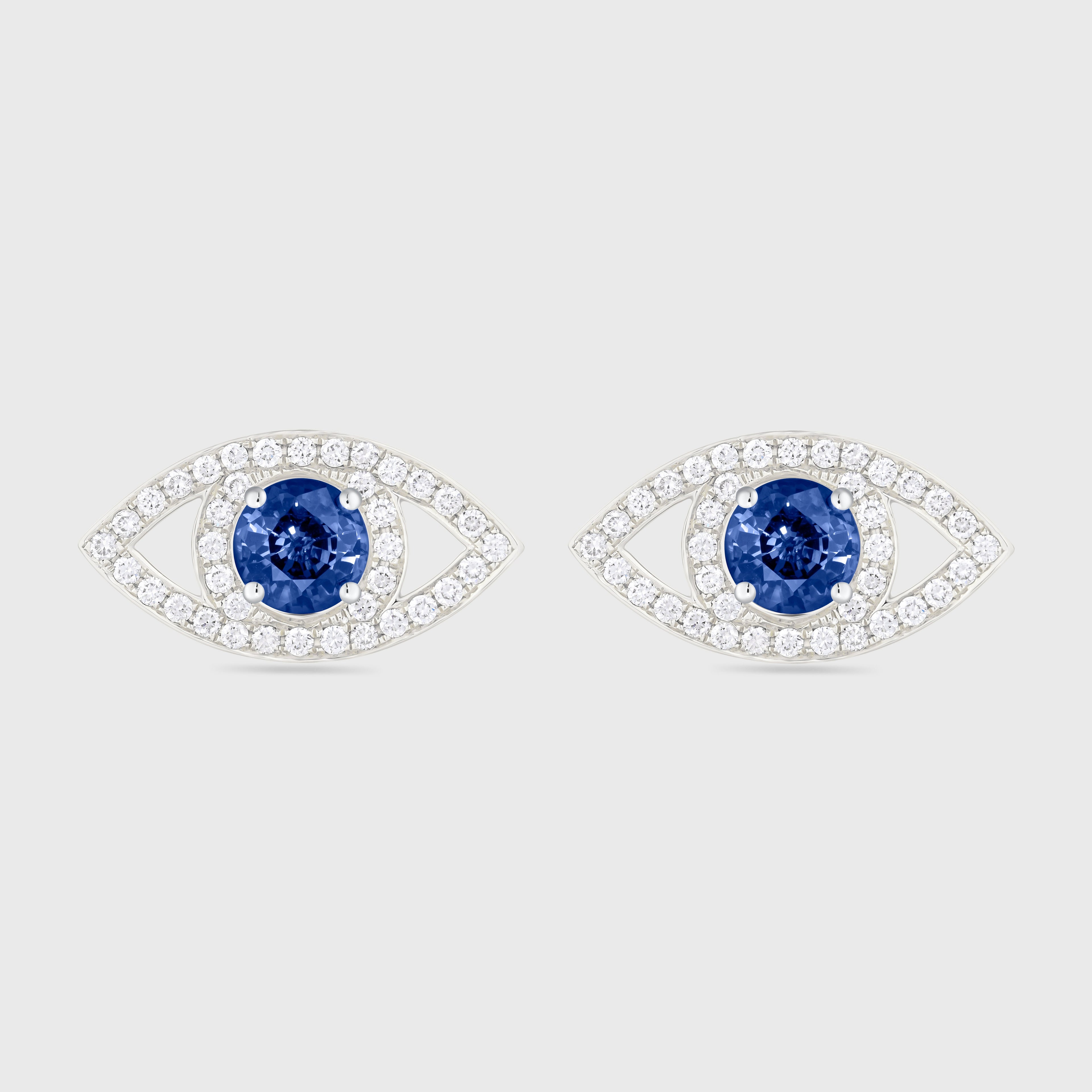 Halo Œil en diamants
