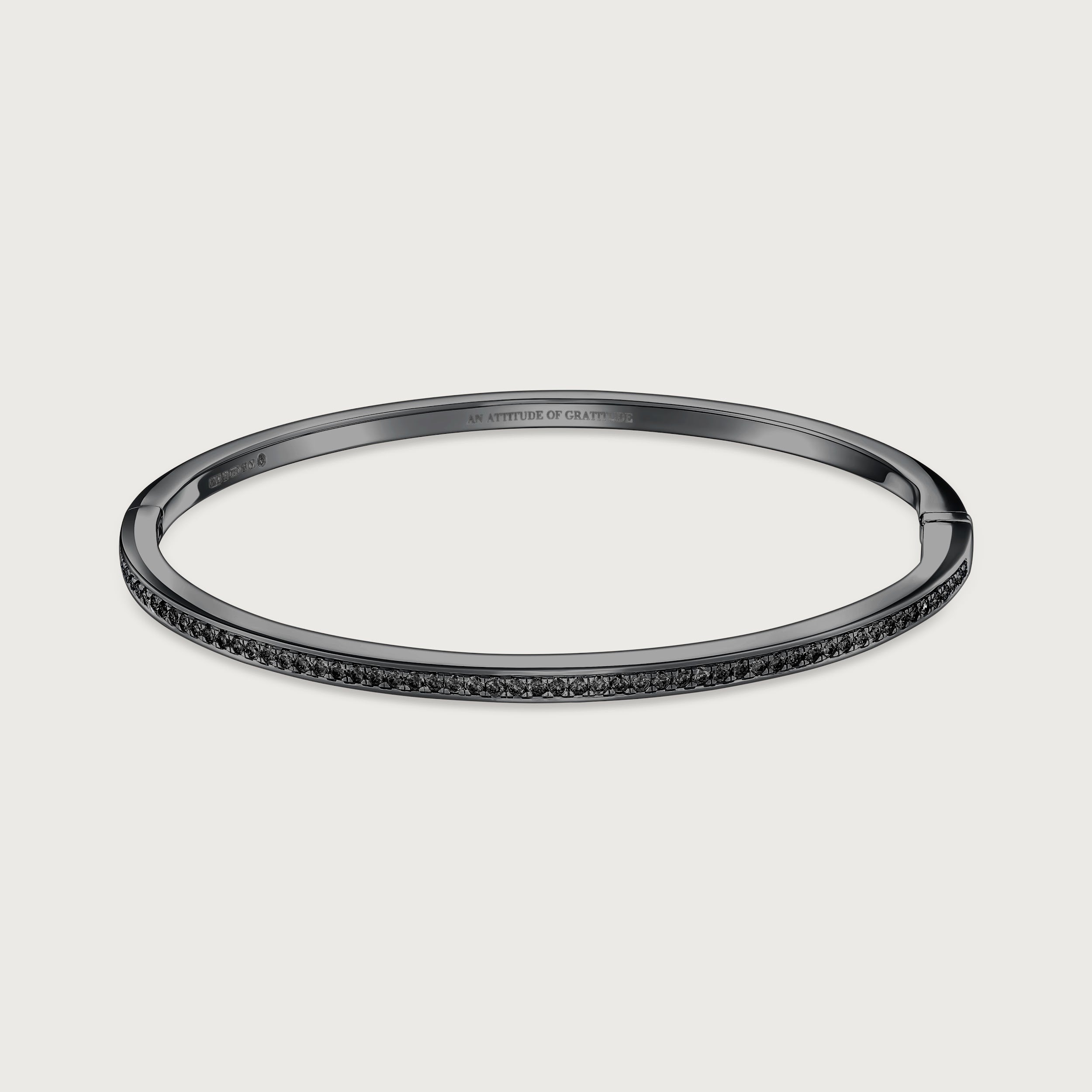 Bracelet Journey en diamants noirs