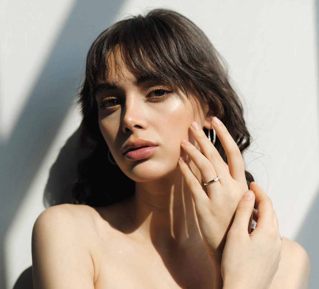 Bague Dvin marquise diamant