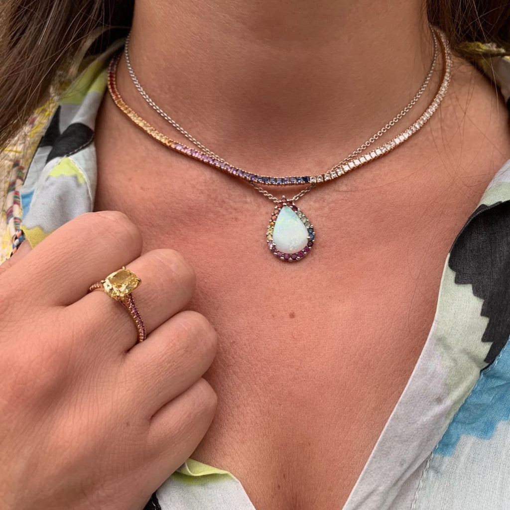 Collier tennis Dusk & Dawn