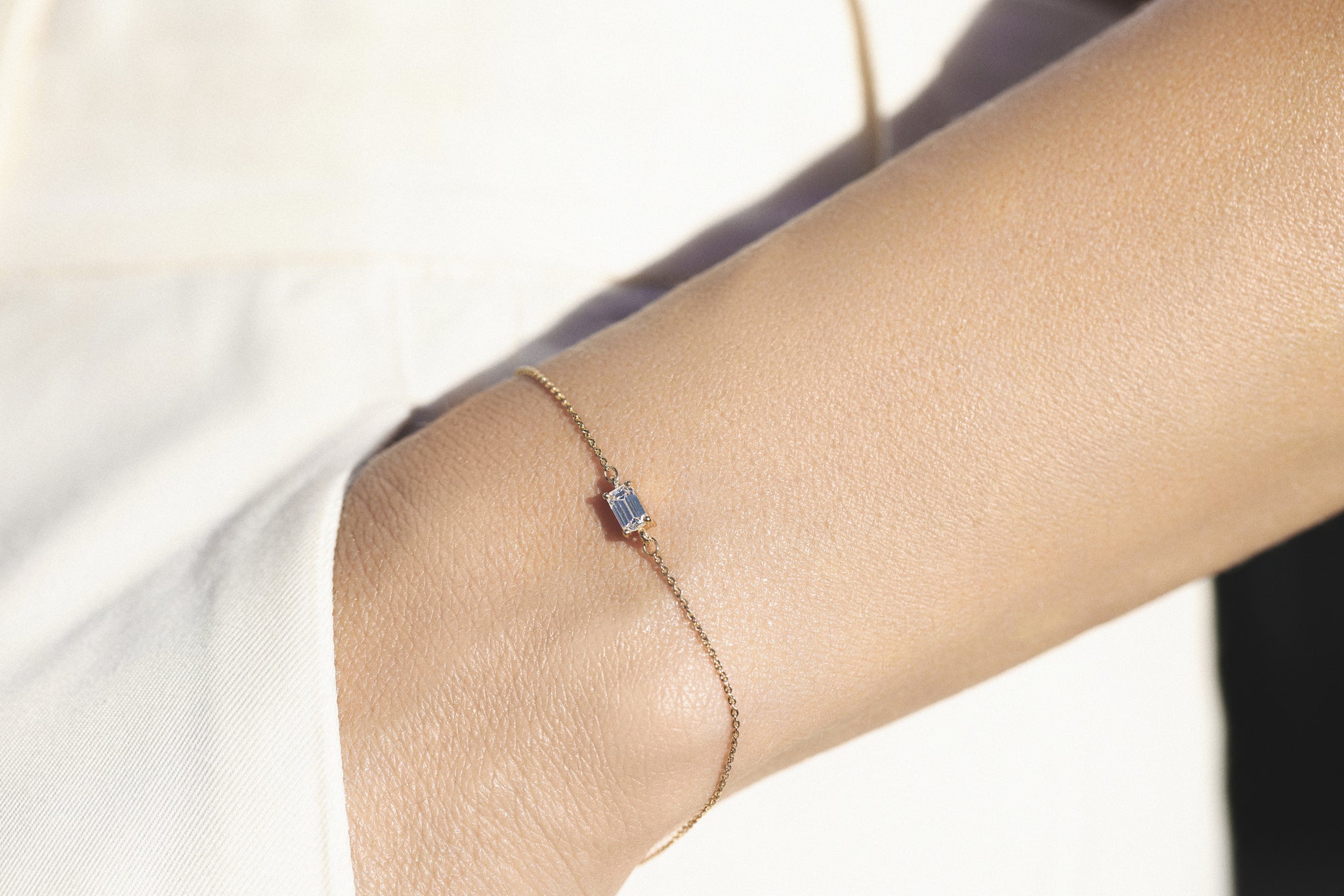 Bracelet solitaire Ave