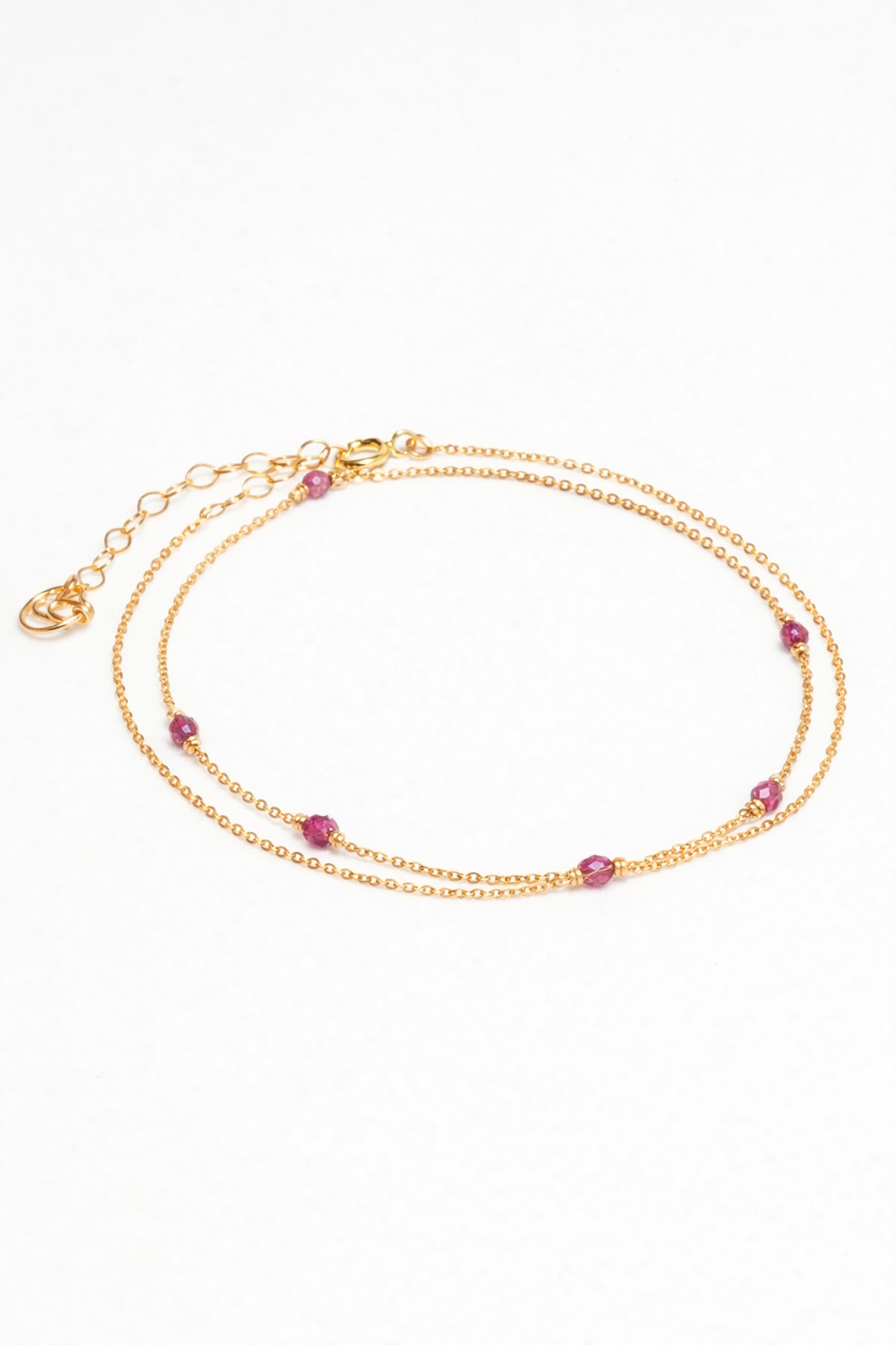 Collier-bracelet double Satellite