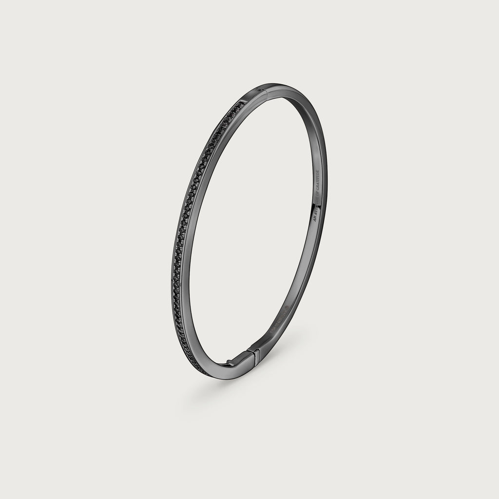 Bracelet Journey en diamants noirs