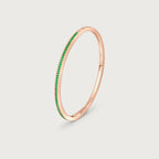 Bracelet Journey en émeraudes