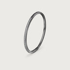 Bracelet Journey en diamants blancs et noirs, or noir 18 carats