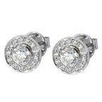 Boucle d'oreille à clou en diamant