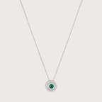 Sphère Alice en émeraude et diamants