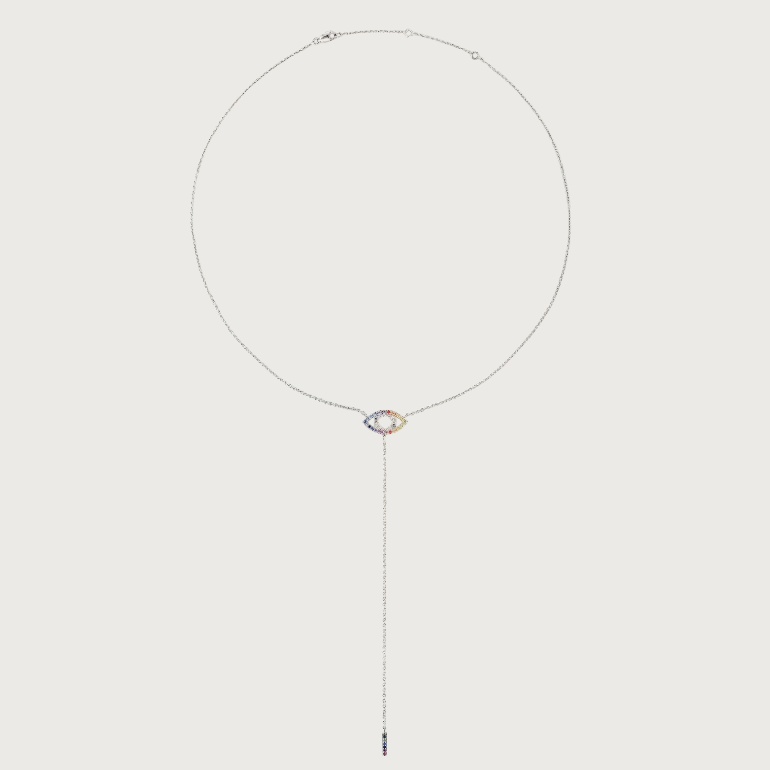 Collier Anima Œil arc-en-ciel